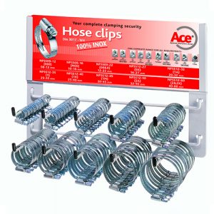 ACE Stainless Steel Hose Clip Rack
