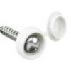 number plate flip top screw white 07.01.22
